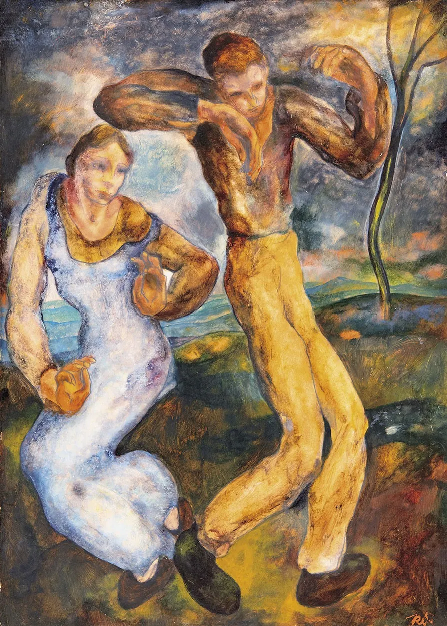 Alakok by György Rauscher - private hands; offered at auction in 2021, current holder not recorded