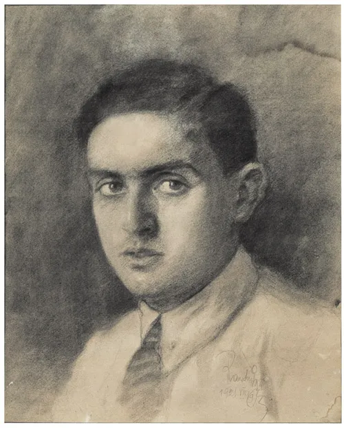 Önarckép by György Rauscher (1921) - Rauscher family archive